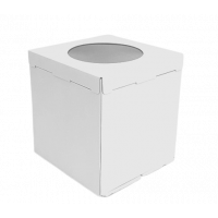 Коробка для торта с окном, 320 х 320 х 350 мм